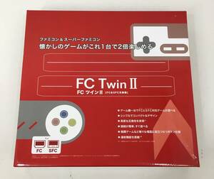 : 中古 [未使用] FC Twin Ⅱ SFC FC 互換機 / スーパーファミコン　ファミコン　箱ダメージ有
