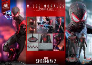 新品未開封ホットトイズ VGm55 Marvel's Spider-Man 2マイルス・モラレススパイダーマン アップグレードスーツMiles Morales Upgraded Suit