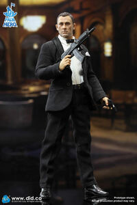 新品未開封 DID MI6 Agent james bond 007 1/12フィギュア(検coomodel cloud PCTOYS verycool POPTOYS SHARK TOYS ジェームズ・ボンド)