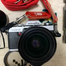 MINOLTA ミノルタ XG-S レンズ 35-70mm 1:3.5 TAMRON 1:3.8 1:4/210 80-210mm _画像2