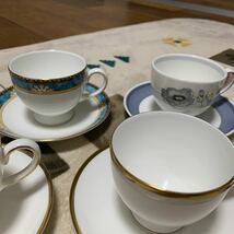 WEDGWOOD ウェッジウッド カップ ソーサー 6点まとめ VALENCIA / GLEN MIST / CALIFORNIA _画像3