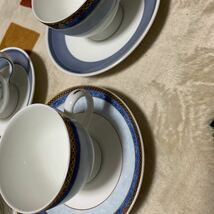 WEDGWOOD ウェッジウッド カップ ソーサー 6点まとめ VALENCIA / GLEN MIST / CALIFORNIA _画像5