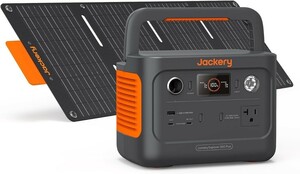 Jackery Solar Generator 300 Plus 40W Mini ポータブル電源 ソーラーパネル セット　No komarin3