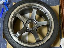 【ほぼ新品】ホイール ADVAN Racing GT BEYOND 18×10j +35 5H/114.3 タイヤ DIREZZA Z3 265/35R18 4本セット アドバン ディレッツァ 鍛造_画像2