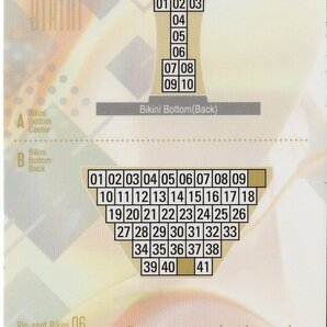 【白川のぞみ】13/41 ピンスポビキニカード06(パンティバック) ファースト・トレーディングカードの画像2