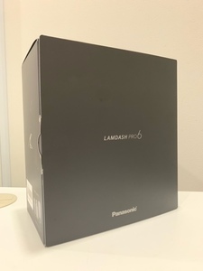 (日)【未使用】Panasonic パナソニック LAMDASH PRO 6 ラムダッシュ プロ6 ES-LS9CX-K 6枚刃 電気シェーバー ブラック 黒色 保管品 未使用