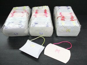 * 95946 подарочная коробка pillow type Heart рисунок маленький 300 листов лента * ручная сумка шнур есть ширина 11.5 × глубина 8 × высота 2.7. не использовался дефект иметь *