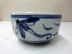 * 52840F чашка [ дешево юг ] φ10.4xH5.8cm белый фарфор с синим рисунком ... керамика керамика чайная посуда выставленный товар ..**