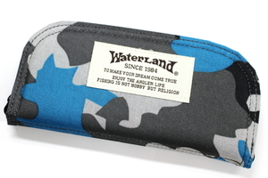 ★WaterLand ウォーターランド スプーンワレット M #ブラックブルーカモ★