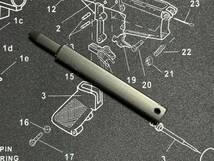 AR-15/M4系GBB用　テイクダウンピン抜きツール　3DP製_画像1