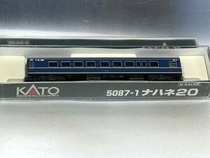 ◆◇ＫＡＴＯ製２０系ナハネ２０-８１ 黒塗り車輪車　 元箱付き◇◆