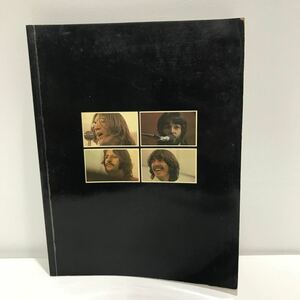 THE BEATLES GET BACK 写真集●ビートルズ 付属品の写真集 当時物 ゲットバック 英文 ジョンレノン/ポールマッカートニー●A3426-11＋