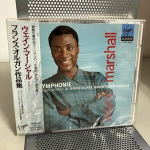 未開封 CD●WAYNE MARSHALL (ウェイン・マーシャル) フランス・オルガン作品集 SYMPHONIE(ORGAN WORKS) TOCE-9894●A3590-11＋