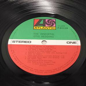 レコード OTIS REDDING THE IMMORTAL オーティス・レディング ソウル R&B 洋楽 P-6111Aの画像8