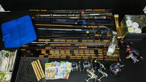 小海269 釣り道具 まとめ まとめ売り 釣竿 リール おもり DAIWA ダイワ 2500T REGAL-S 2500iA REGAL-X フジ 城ヶ崎 カワハギ 幻風 15-180