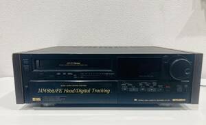 吉魁F84 名機 三菱 MITSUBISHI S-VHS HV-V36 ビデオカセットレコーダー S-VHS ビデオデッキ HiFiビデオデッキ 通電確認済み 動作未確認 