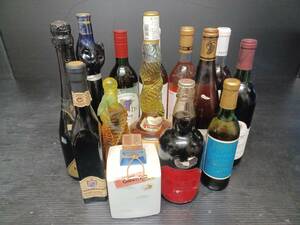 夏近F134 未開栓 酒 まとめ 全14本 高原ワイン 無添加ワイン 赤ワイン 白ワイン ピオーネにごり 信州の巨峰 果実酒 アルコール 現状品 