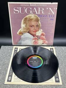 １５９６　レコード　ＬＰ　Peggy Lee / Sugar 'n' Spice st-1772 オリジナル、 ペギー・リー