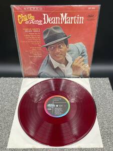 １６０６　赤盤　ペラジャケ　レコード　ＬＰ　Cha Cha De Amor / Dean Martin