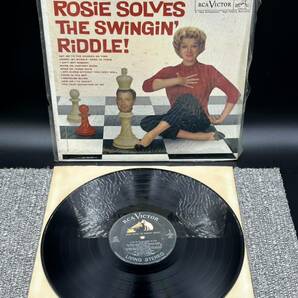 １６２９ レコード ＬＰ ローズマリー・クルーニー《Rosie Solves the Swingin' Riddle!》◆Rosemary Clooney & Nelson Riddleの画像1