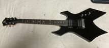 ★B.C.Rich WARLOCK ワーロック2007年前後 傷あり ボディとヘッドに塗装割れあり ペグとセレクターSw新品_画像1