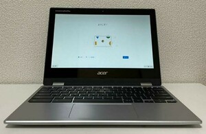 送料無料 ASUS Chromebook acer(クロームブック エイサー)Spin311 ピュアシルバー 11.6型 タッチパネル搭載 2021年製 CP311-3H-A14N\E