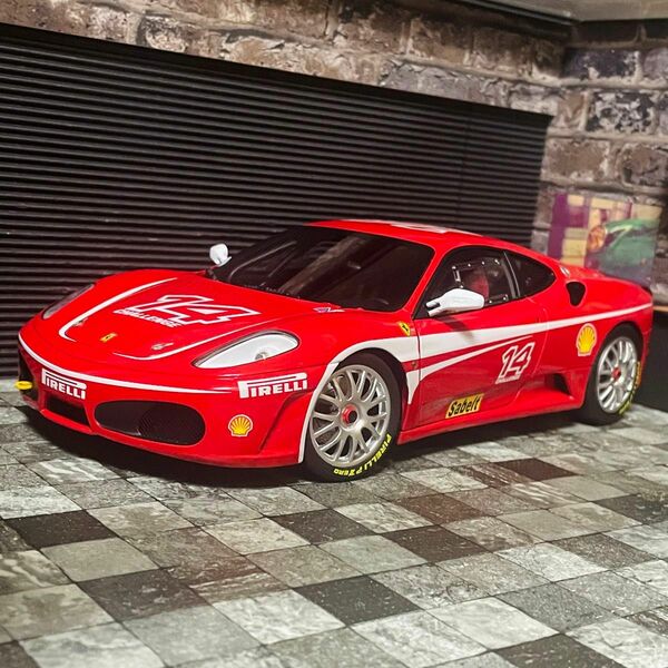 1/18 Mattel Elite フェラーリ F430 チャレンジ 2005