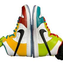 ◆未使用品◆ナイキ Nike DH7778 100 27.5cm スニーカー SB DUNK HIGH All Love No Hate ダンク ハイ エスビー Q58204NI_画像4