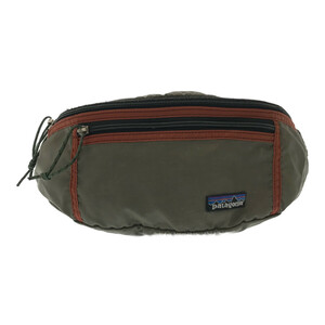 * secondhand goods * Patagonia Patagonia hip bolt USA made waist bag khaki green V53221NSS