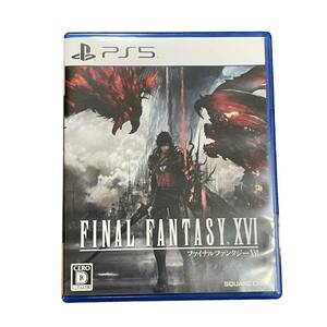 【中古品・動作未確認】PS5 FINAL FANTASY XVI ff XⅥ ファイナルファンタジー XⅥ ゲームソフト プレステ L59637RF