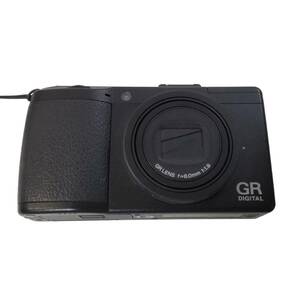 【中古品】RICOH リコー GR DIGITAL Ⅲ3 コンパクトデジタルカメラ ブラック リコーデジタル GR3 デジカメ 本体のみ suL496RO
