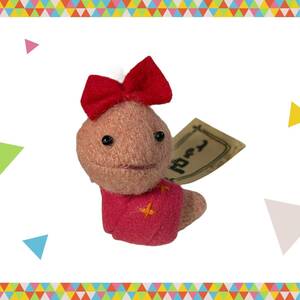 【中古品】 テディベア作家 小ヘビのみーちゃん I'm 丸山 いくこ 約6cm アーティストベア ぬいぐるみ N59470RZZ