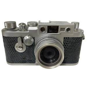 【中古品】LEICA Ⅲg型 1957年 ライカ LEITZ Elmar f=5cm 1:2.8 フィルムカメラ 箱無し 本体のみ hiL5278RO