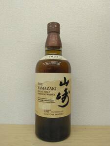 SUNTORY/サントリー 山崎 NV シングルモルト 100th ANNIVERSARY 700ml 43%◆配送先：神奈川県限定◆ kys7474k