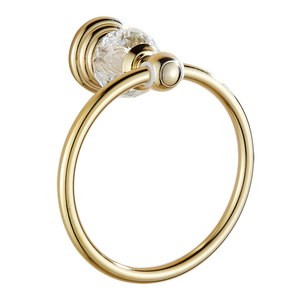  полотенце вешалка круглый кольцо Gold цвет кристалл способ оборудование орнамент 