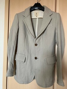 scye wool 100% tailored jacket / rhinoceros Basic master-piece 