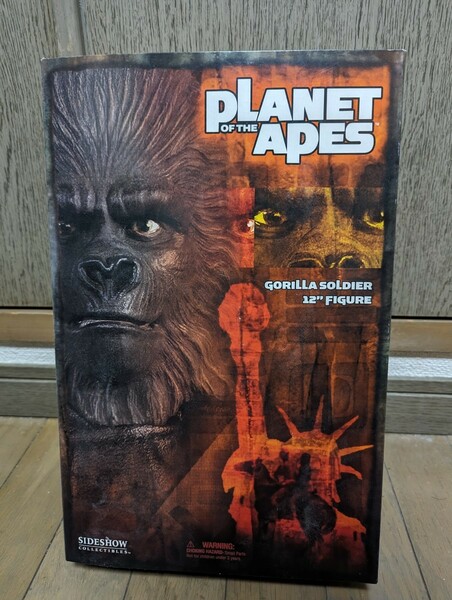 Planet Of The Apes SIDESHOW 猿の惑星 フィギュア Gorilla Soldier