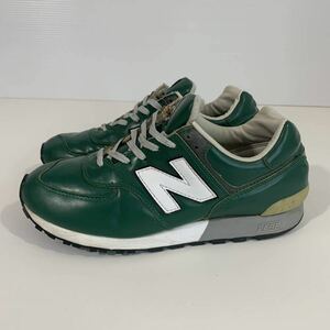 希少 NEW BALANCE M576G US8.5D 26.5cm D MADE IN USA ガラスレザー USA製 米国製 アメリカ製 ヴィンテージ ビンテージgreen 緑 グリーン