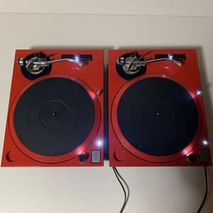 2台セット Technics SL-1200MK2 テクニクス ターンテーブル レコードプレーヤー