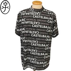 ★CASTELBAJAC★SALE モックネック半袖Ｔシャツ【黒LL】春夏モデル 7233272114 カステルバジャック