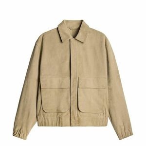 スエード レザージャケット ベージュ オリジンズ origins ZARA ザラ Lサイズ ゴート やぎ革 山羊革 本革