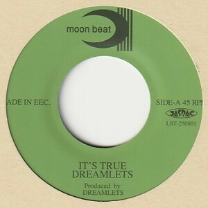 【ROCK STEADY】It's True / The Dreamlets - Diamond Are Forever / Feat. Takashi Yamamoto [Moon Beat (JP)] ya331