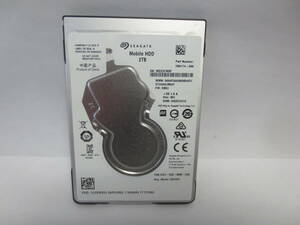 ★ 0時間 /2回 ★Seagate HDD ST2000LM007 2TB 2.5インチ SATA★