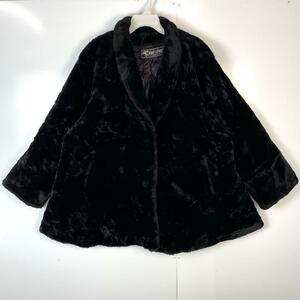 USA made Vintage fur jacket KentStreet kent Street A line 