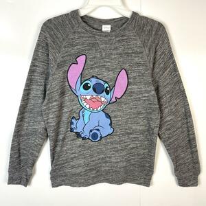  Disney Disneyla gran тренировочный футболка Stitch . серый Vintage 