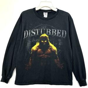 ディスターブドDISTURBEDデルタロンTバンドTシャツバンT両面プリント