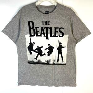 The BeatlesビートルズバンドTシャツバンTグレー灰色公式オフィシャル
