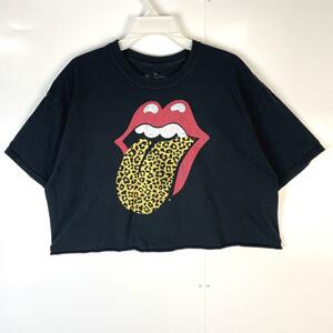 Rolling Stonesローリング・ストーンズバンドTシャツクロップド丈