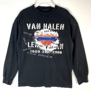 Van Halenヴァン・ヘイレンバンドTシャツバンT長袖ロンT両面プリント