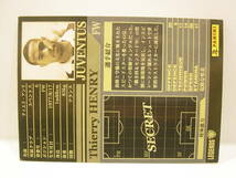 Panini WCCF 2002-2003 LE ティエリ・アンリ　Thierry Henry 1977 France　Juventus FC 1999 Legends_画像5